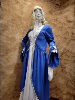Bourgeoise Robe bleue