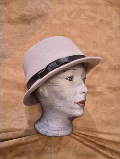 Chapeau feutre gris