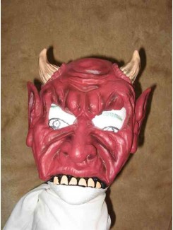 Masque Diable rouge